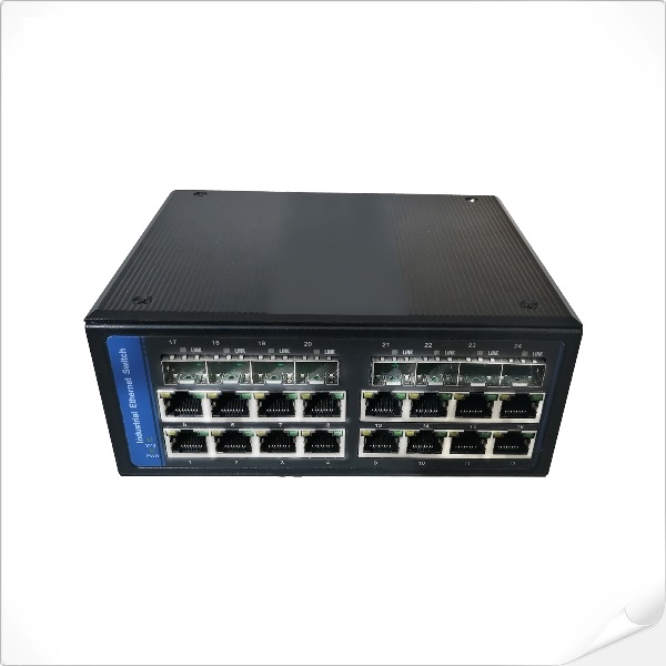 Промышленный 16-портовый 10/100/1000 T + 8-портовый 100/1000x SFP управляемый коммутатор