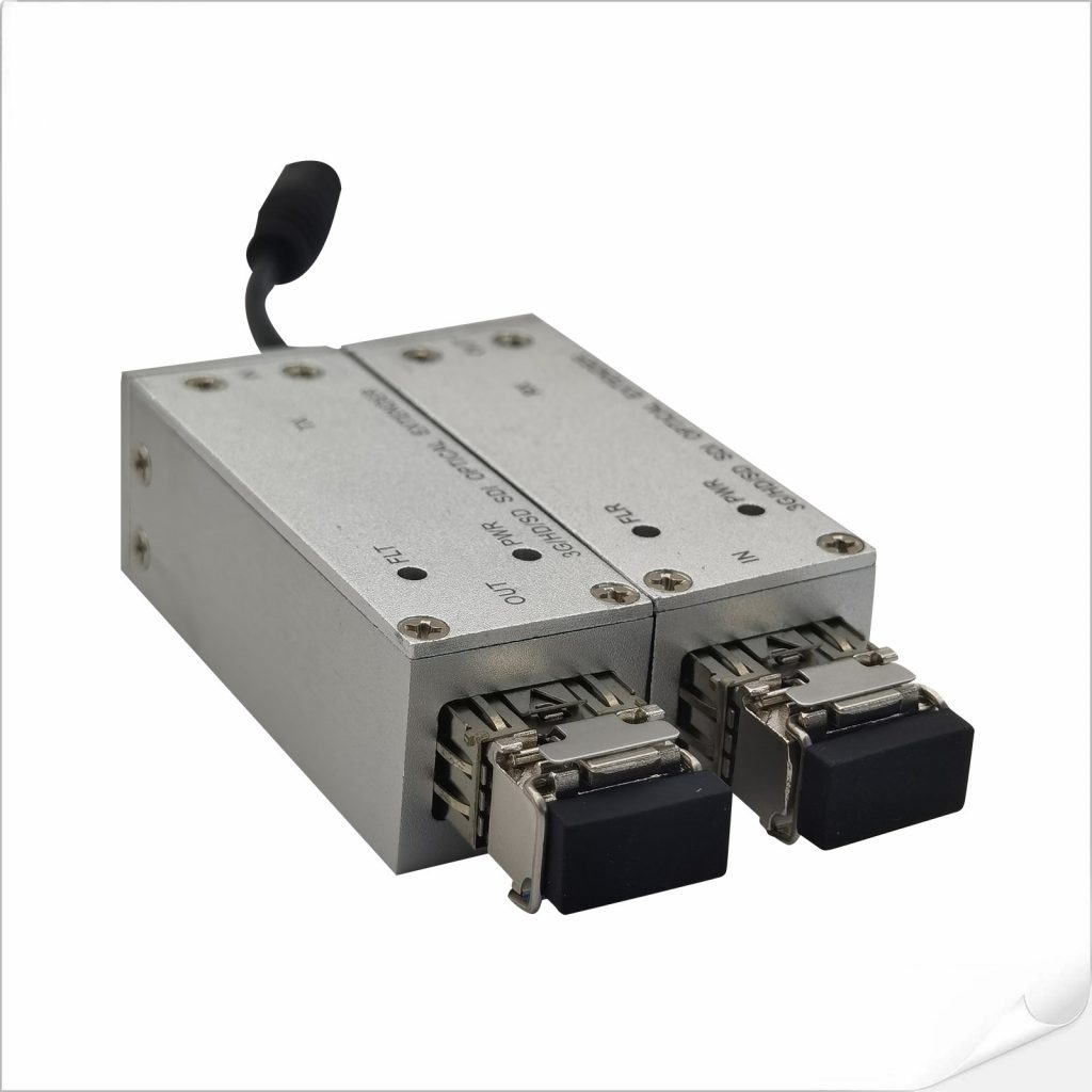 3G / HD / SD-SDI Оптический микро-удлинитель с разъемом SMB